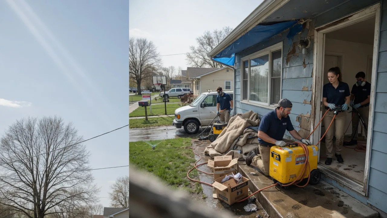 Basement Flood Cleanup in Rosalie, NE near me